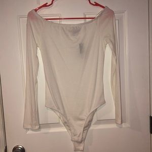 Charlotte Russe off the shoulder bodysuit